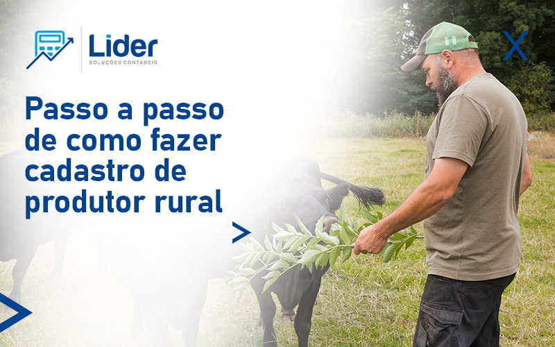 Passo A Passo De Como Fazer Cadastro De Produtor Rural Blog - Lider Soluções Contábeis